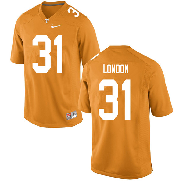 Men #31 Madre London Tennessee Volunteers College Football Jerseys Sale-Orange